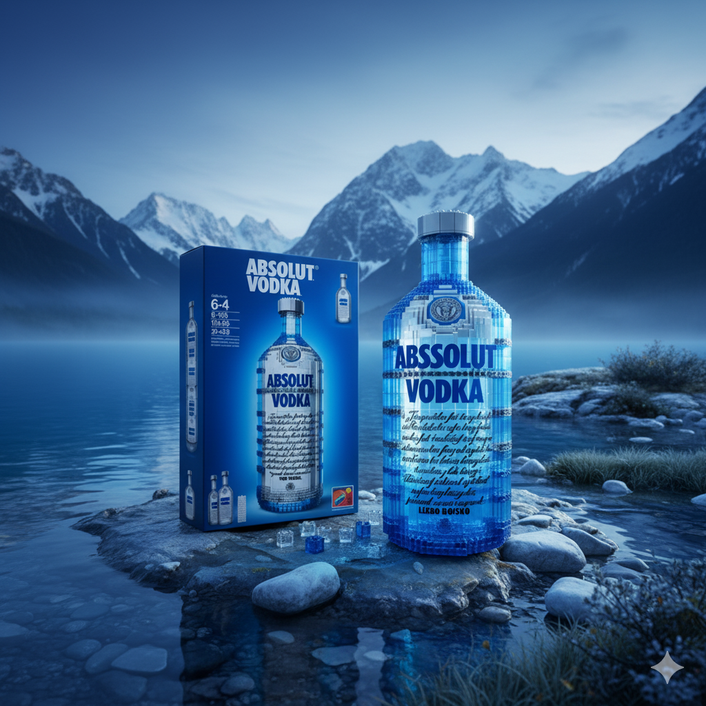 Bouteille en Briques LIQUIBRICKS